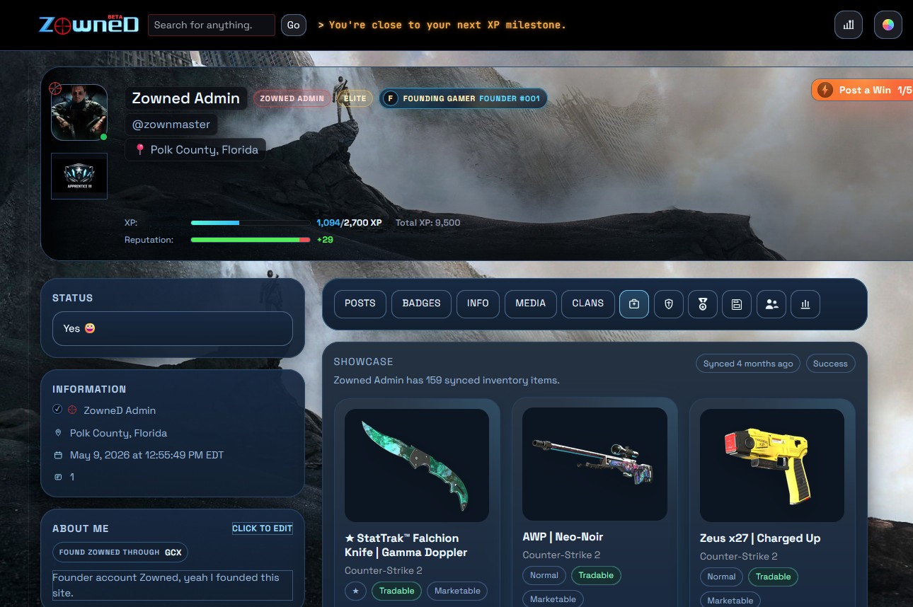 YOU’RE MORE THAN A USERNAME. BUILD YOUR CUSTOM PROFILE.